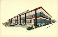 Beach Front Gardens Postcard