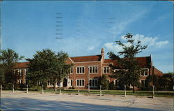 Keeler Union Building At Central Michigan College Postcard