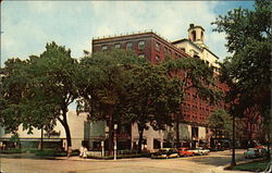 Orrington Hotel Evanston, IL Postcard Postcard