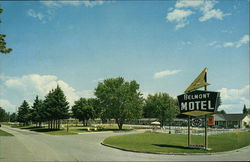 Belmont Motel Postcard
