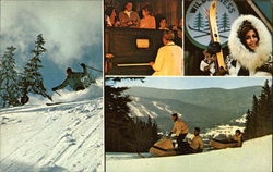 Wilderness Ski Area at the Balsams Dixville Notch, NH Postcard Postcard