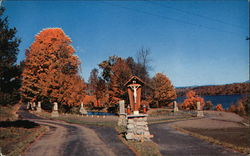 Shrine of Our Lady of La Salette Enfield, NH Postcard Postcard