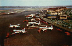 La Guardia Airport Postcard