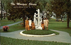 National Shrine of the North American Martyrs Auriesville, NY Postcard Postcard