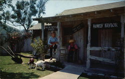Ma and Pa Kettle's Animal Farm Postcard