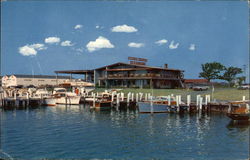 The Flying Bridge Restaurant Postcard