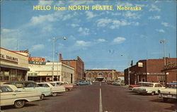 Hello From North Platte Nebraska Postcard Postcard