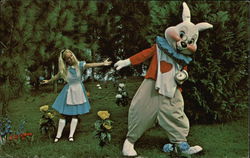 Hurry Alice ... We are Late Postcard