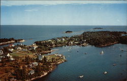 Aerial View of Cove Postcard