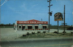 The Buckeye Diner & Drive-In Postcard