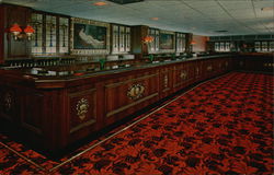 The Astrodome Club - Men's Bar Postcard