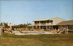 The Village Green Motel Postcard