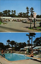 Bass River Motel Postcard