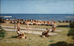 Ocean Mist Motor Lodge Postcard