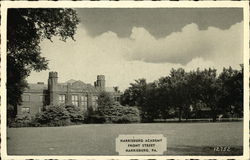 Harrisburg Academy Pennsylvania Postcard Postcard Postcard