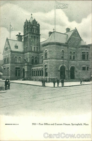 Post Office and Custom House Springfield Massachusetts