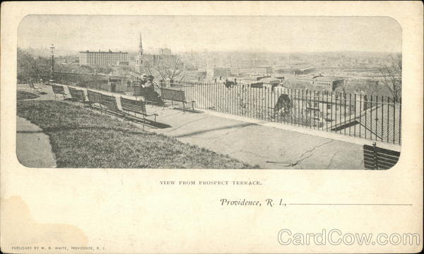 View from Prospect Terrace Providence Rhode Island