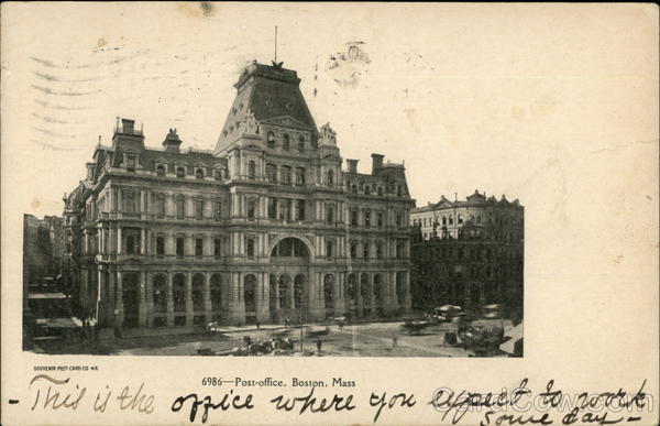 Post Office Boston Massachusetts