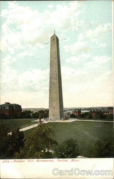 Bunker Hill Monument Boston Massachusetts