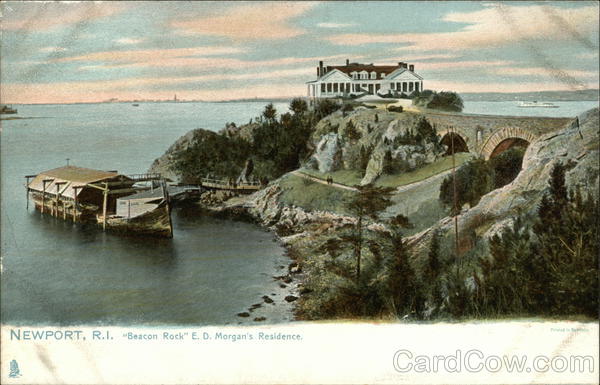 Beacon Rock - Residence of E. D. Morgan Newport Rhode Island