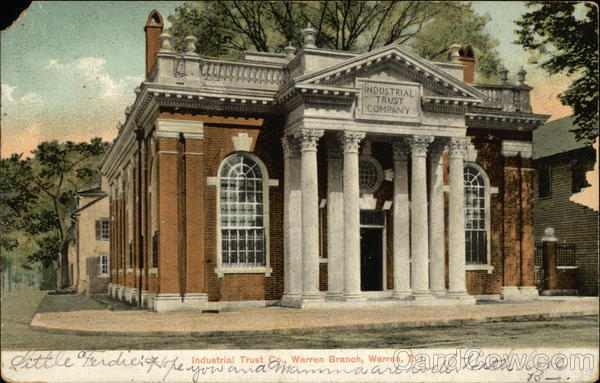 Industrial Trust Co., Warren Branch Rhode Island