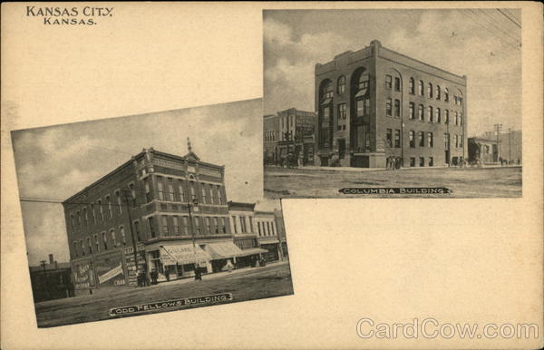 Odd Fellows and Columbia Buildings Kansas City