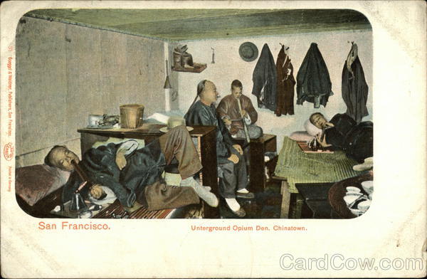 Underground Opium Den, Chinatown San Francisco California