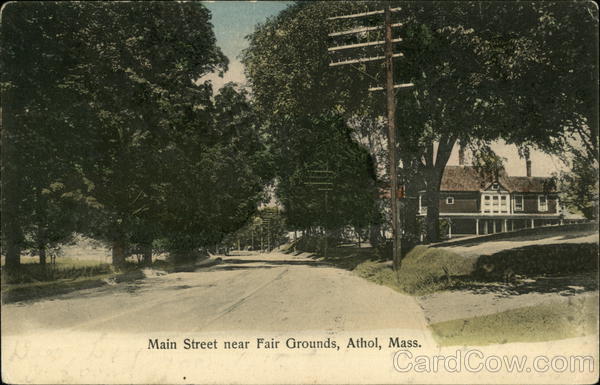 Main Street near Fair Grounds Athol Massachusetts