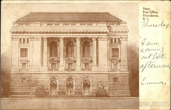 New Post Office Providence Rhode Island
