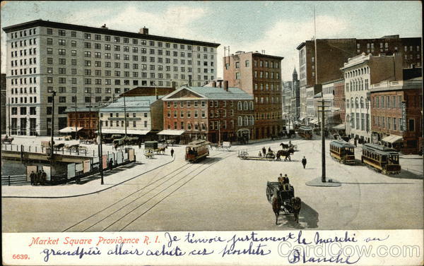 Market Square Providence Rhode Island