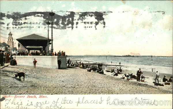 View of Beach Revere Beach Massachusetts
