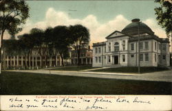 Fairfield County Court House and Turner House Postcard