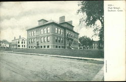 High School Danbury, CT Postcard Postcard Postcard