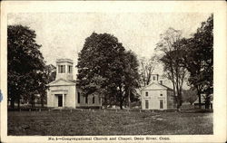 Congregational Church and Chapel Postcard