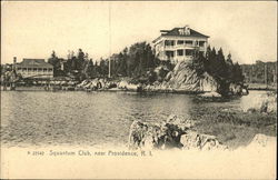 Squantum Club, Near Providence, R. I. East Providence, RI Postcard Postcard Postcard