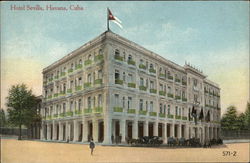 Hotel Sevilla Postcard