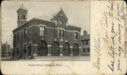 Engine House Westboro, MA Postcard Postcard Postcard