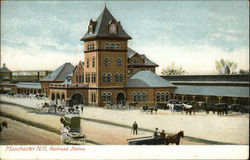 Railroad Station Postcard