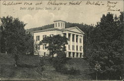 Delhi High School Postcard