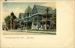 Zoar Hotel Ohio Postcard Postcard Postcard