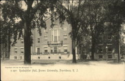 Rockefeller Hall at Brown University Postcard