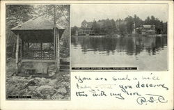 Pine Grove Springs Hotel and The Spring Postcard