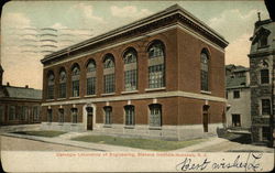 Stevens Institute - Carnegie Laboratory of Engineering Hoboken, NJ Postcard Postcard Postcard