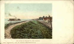The Levee at Chalmette Postcard