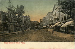 Main Street Athol, MA Postcard Postcard Postcard