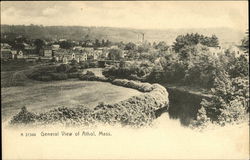 General View of Town Athol, MA Postcard Postcard Postcard