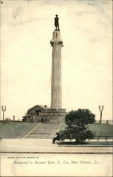 Monument to General Robert E. Lee Postcard