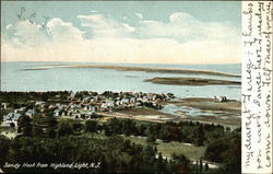 Sandy Hook from Highland Light Highlands, NJ Postcard Postcard Postcard