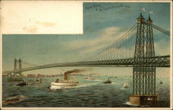 Williamsburg Bridge New York, NY Postcard Postcard Postcard