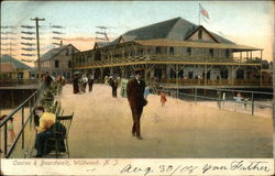 Casino & Boardwalk Wildwood, NJ Postcard Postcard Postcard